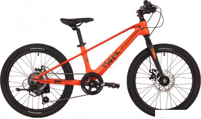 Детский велосипед Novatrack 20 Tiger 20MHD.TIGER.OR4 (оранжевый) - фото 1 - id-p226580784