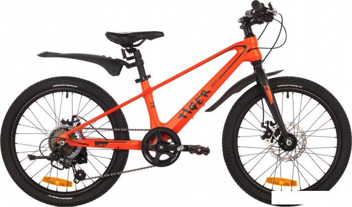 Детский велосипед Novatrack 20 Tiger 20MHD.TIGER.OR4 (оранжевый) - фото 3 - id-p226580784