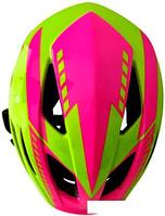 Cпортивный шлем Favorit IN03-M-GN (розовый/зеленый)