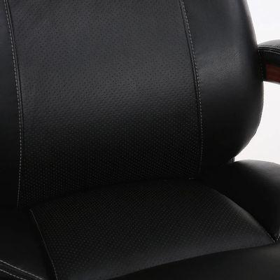 Кресло BRABIX Magnum EX-701, на колесиках, рециклированная кожа/кожзам, черный/черный [531827] - фото 5 - id-p226680136