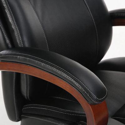 Кресло BRABIX Magnum EX-701, на колесиках, рециклированная кожа/кожзам, черный/черный [531827] - фото 10 - id-p226680136