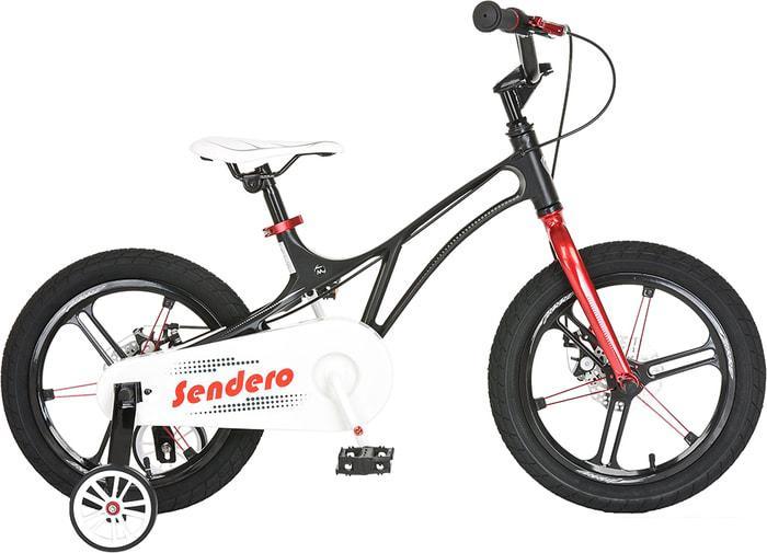 Детский велосипед Pituso Sendero 16 (черный)