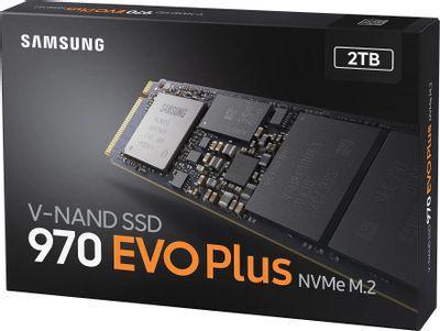 SSD накопитель Samsung 970 EVO Plus MZ-V7S2T0B/AM 2ТБ, M.2 2280, PCIe 3.0 x4, NVMe, M.2 - фото 5 - id-p226333561