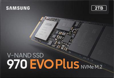 SSD накопитель Samsung 970 EVO Plus MZ-V7S2T0B/AM 2ТБ, M.2 2280, PCIe 3.0 x4, NVMe, M.2 - фото 6 - id-p226333561