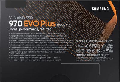 SSD накопитель Samsung 970 EVO Plus MZ-V7S2T0B/AM 2ТБ, M.2 2280, PCIe 3.0 x4, NVMe, M.2 - фото 7 - id-p226333561