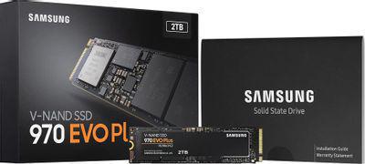 SSD накопитель Samsung 970 EVO Plus MZ-V7S2T0B/AM 2ТБ, M.2 2280, PCIe 3.0 x4, NVMe, M.2 - фото 8 - id-p226333561