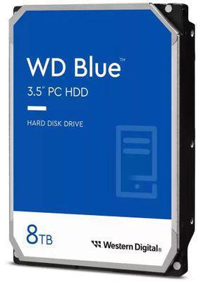 Жесткий диск WD SATA-III 8TB WD80EAAZ Desktop Blue (5640rpm) 256Mb 3.5" - фото 2 - id-p226680158