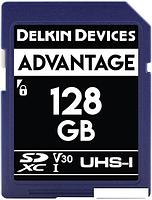 Карта памяти Delkin Devices SDXC Advantage UHS-I 128GB