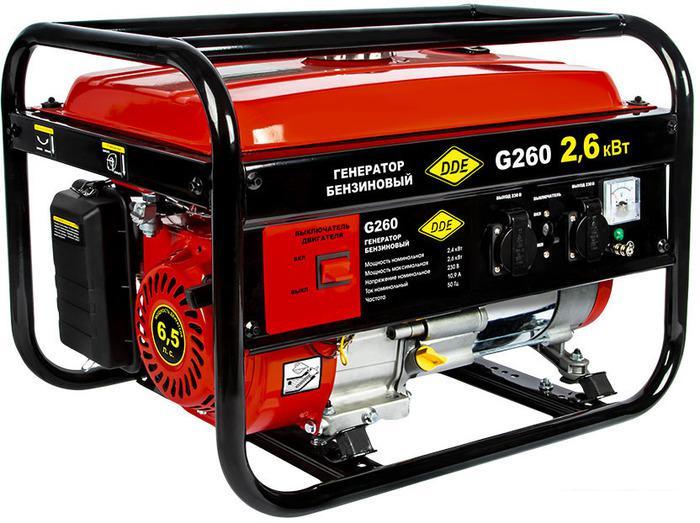 Бензиновый генератор DDE G260 - фото 1 - id-p226409528