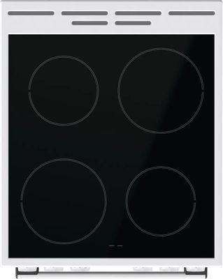 Электрическая плита Gorenje GEC5A41WG, стеклокерамика, белый/черный - фото 7 - id-p226333877