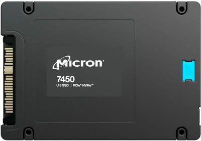 SSD накопитель Crucial Micron 7450 Pro MTFDKCC1T9TFR-1BC1ZABYY 1.9ТБ, 2.5", PCIe 4.0 x4, NVMe, U.3