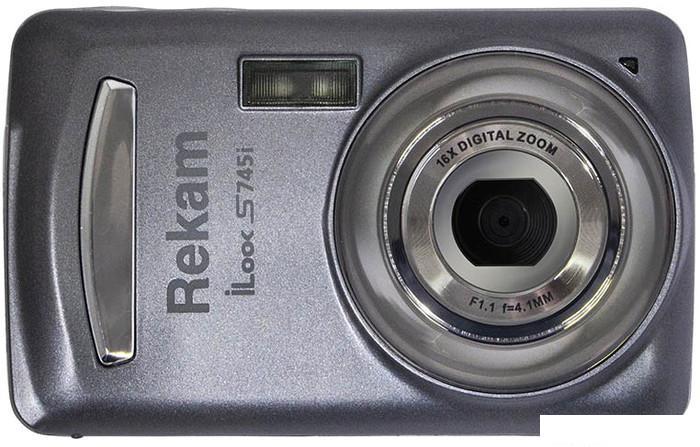 Фотоаппарат Rekam iLook S745i (темно-серый) - фото 1 - id-p226411700