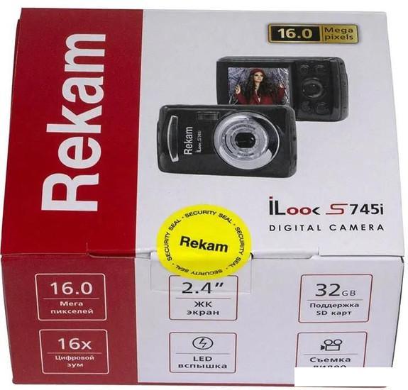 Фотоаппарат Rekam iLook S745i (темно-серый) - фото 9 - id-p226411700