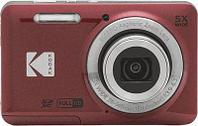 Цифровой компактный фотоаппарат Kodak Pixpro FZ55, красный