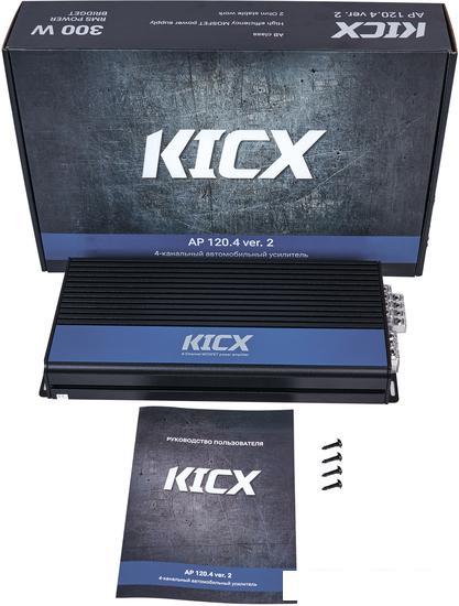 Автомобильный усилитель KICX AP 120.4 ver 2 - фото 2 - id-p226681965