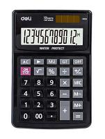 Калькулятор DELI EM04031, 12-разрядный, черный