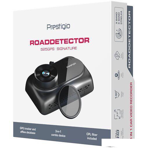Видеорегистратор-радар детектор-GPS информатор (3в1) Prestigio RoadDetector 525GPS - фото 7 - id-p226409677
