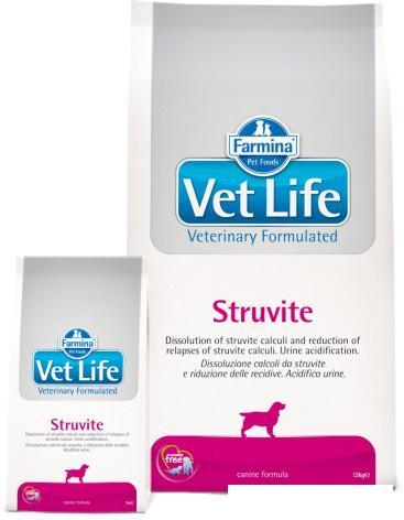 Сухой корм для собак Farmina Vet Life Struvite Dog 2 кг - фото 1 - id-p226580884