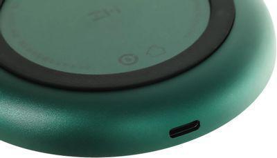 Беспроводное зарядное устройство ZMI WTX11, USB type-C, 9Вт, 2A, черный/зеленый [wtx11 black/green] - фото 4 - id-p226680379