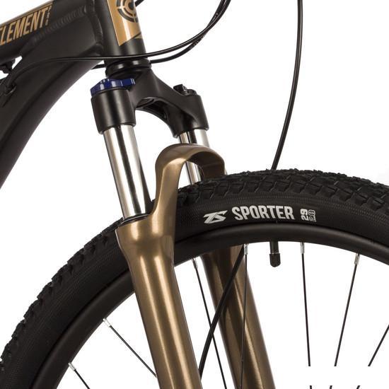 Велосипед Stinger Element Pro 29 р.18 2023 (черный/золотистый) - фото 4 - id-p226580895