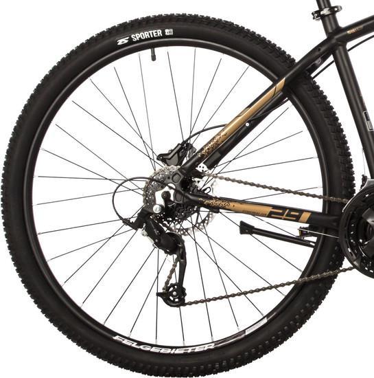 Велосипед Stinger Element Pro 29 р.18 2023 (черный/золотистый) - фото 5 - id-p226580895