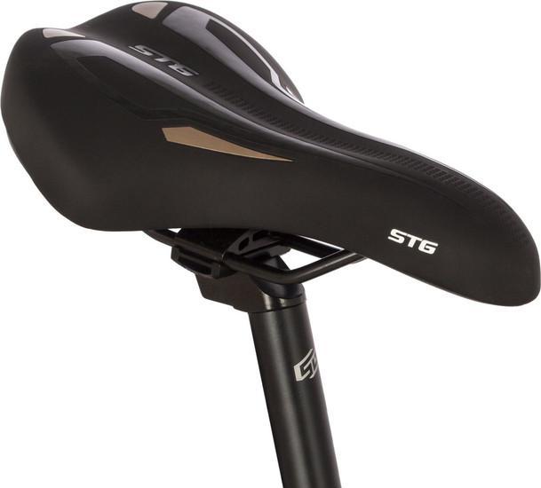Велосипед Stinger Element Pro 29 р.18 2023 (черный/золотистый) - фото 6 - id-p226580895