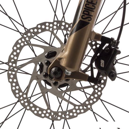 Велосипед Stinger Element Pro 29 р.18 2023 (черный/золотистый) - фото 7 - id-p226580895