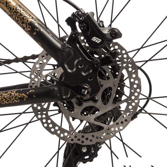 Велосипед Stinger Element Pro 29 р.18 2023 (черный/золотистый) - фото 8 - id-p226580895