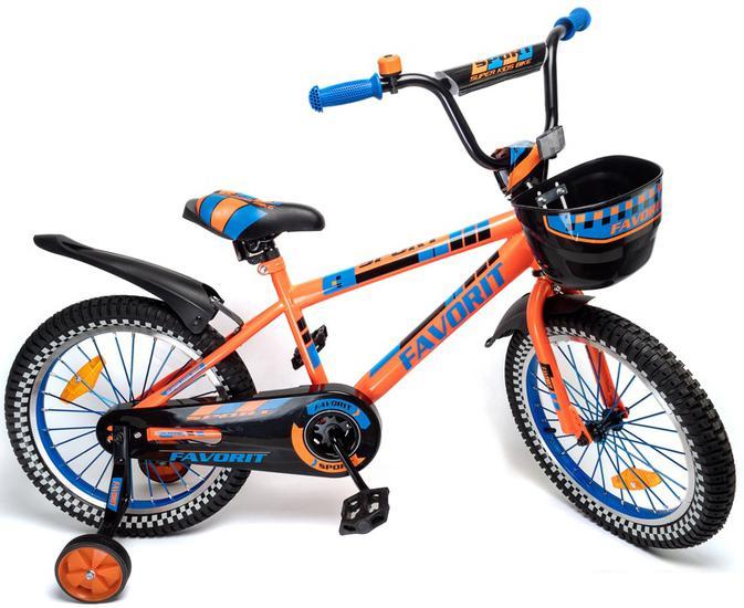 Детский велосипед Favorit Sport 16 SPT-16OR (оранжевый) - фото 1 - id-p226580905