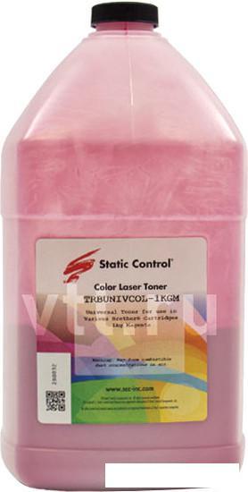 Тонер Static Control Универсальный для Brother Color (маджента) 1 кг - фото 1 - id-p226409720