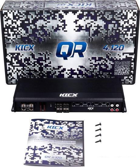 Автомобильный усилитель KICX QR 4.120 - фото 7 - id-p226682061