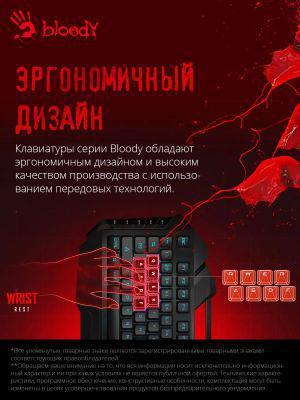 Клавиатура A4TECH Bloody B3590R, USB, черный + красный [b3590r (black+red)] - фото 9 - id-p226357313