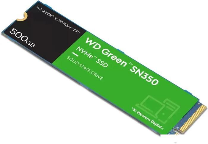SSD WD Green SN350 500GB WDS500G2G0C - фото 3 - id-p226706126