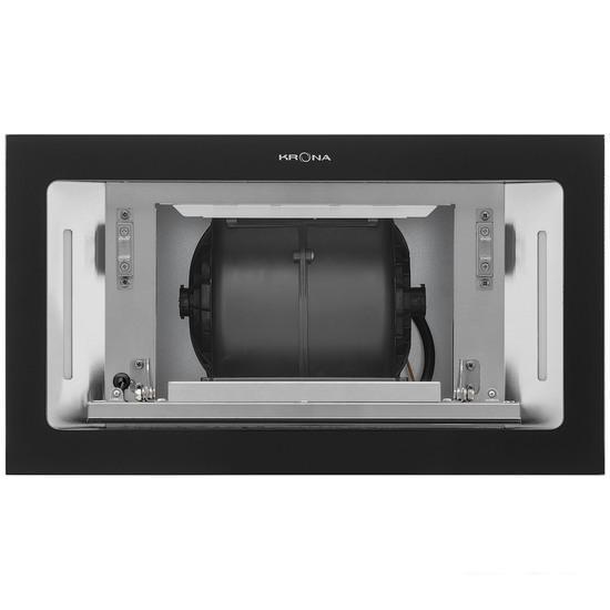 Кухонная вытяжка Krona Selina 600 Glass Black S (черный) - фото 3 - id-p226806620