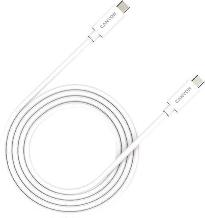 Кабель Canyon UC-42 CNS-USBC42W USB Type-C - USB Type-C (2 м, белый), фото 2