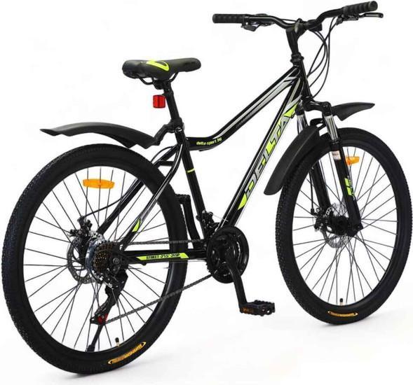Велосипед Delta Street 27.5 2701 (черный/зеленый) - фото 3 - id-p226580951