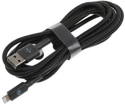 Кабель ZMI AL881, Lightning (m) - USB (m), 2м, MFI, в оплетке, черный - фото 1 - id-p226410418