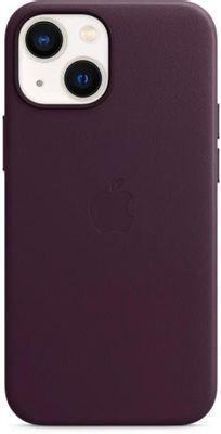 Чехол (клип-кейс) Apple Leather Case with MagSafe, для Apple iPhone 13 mini, темная вишня [mm0g3ze/a] - фото 1 - id-p226410587