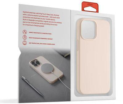 Чехол (клип-кейс) UBEAR Touch Mag Case, для Apple iPhone 13, противоударный, светло-розовый [cs100lr61th-i21m] - фото 4 - id-p226410614
