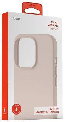 Чехол (клип-кейс) UBEAR Touch Mag Case, для Apple iPhone 13, противоударный, светло-розовый [cs100lr61th-i21m] - фото 5 - id-p226410614