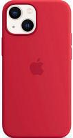 Чехол (клип-кейс) Apple Silicone Case with MagSafe, для Apple iPhone 13 mini, красный [mm233ze/a]