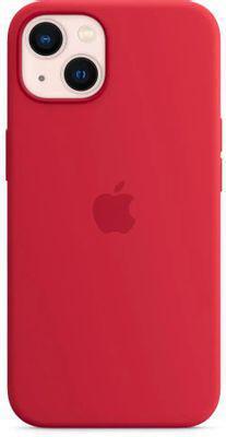 Чехол (клип-кейс) Apple Silicone Case with MagSafe, для Apple iPhone 13 mini, красный [mm233ze/a] - фото 4 - id-p226410621