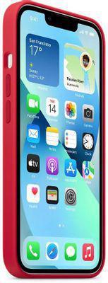 Чехол (клип-кейс) Apple Silicone Case with MagSafe, для Apple iPhone 13 mini, красный [mm233ze/a] - фото 7 - id-p226410621