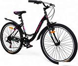 Велосипед Delta Butterfly 26 2607 (черный/розовый), фото 2