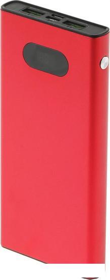 Внешний аккумулятор TFN Blaze LCD PD 22.5W 10000mAh (красный) - фото 2 - id-p226682184