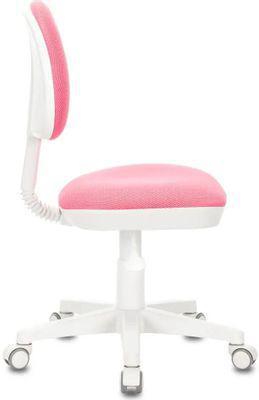 Кресло детское Бюрократ KD-3, на колесиках, ткань, розовый [kd-3/wh/tw-13a] - фото 3 - id-p226410691