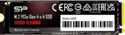 SSD накопитель Silicon Power M-Series UD90 SP04KGBP44UD9005 4ТБ, M.2 2280, PCIe 4.0 x4, NVMe, M.2 - фото 1 - id-p226410802