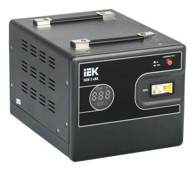Стабилизатор напряжения IEK Hub, 2.4кВт черный [ivs21-1-003-13] - фото 1 - id-p226410881