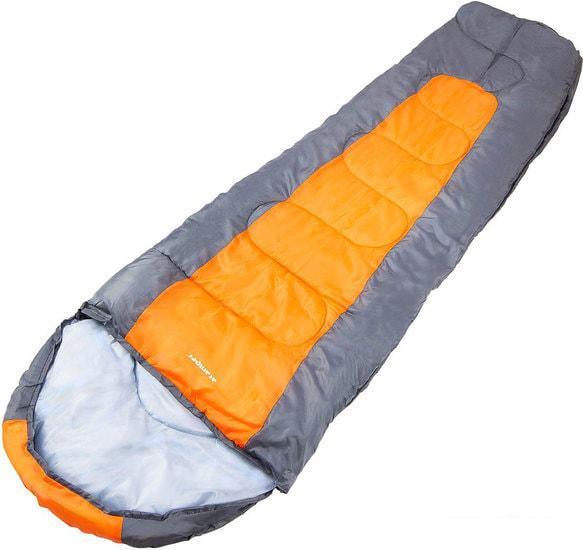 Спальный мешок Acamper Bergen 300г/м2 (оранжевый/серый) - фото 1 - id-p226683797