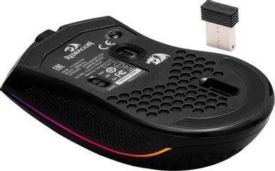 Мышь Redragon Storm Pro, игровая, оптическая, беспроводная, USB, черный [78127] - фото 6 - id-p226410990